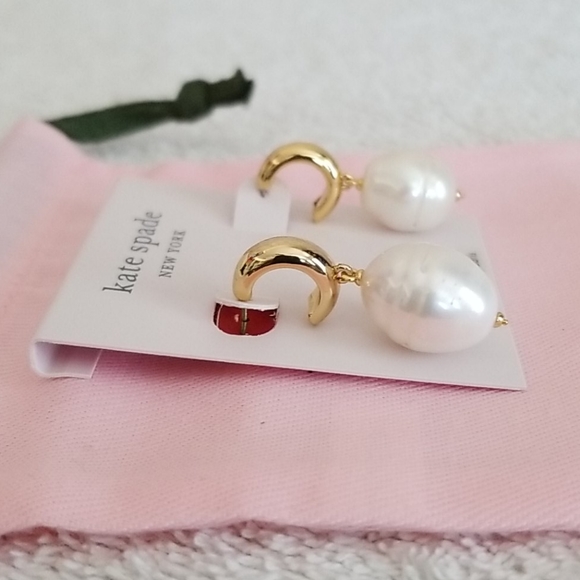 New kate spade candy drop Pearl Earrings - Picture 3 of 7